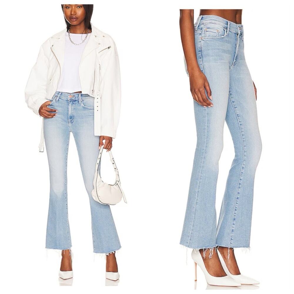 MOTHER The Weekender Fray Jeans Size 25